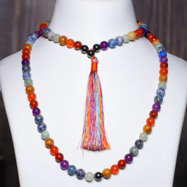 Discover Balance and Harmony with Our 7 Chakra Japa Mala