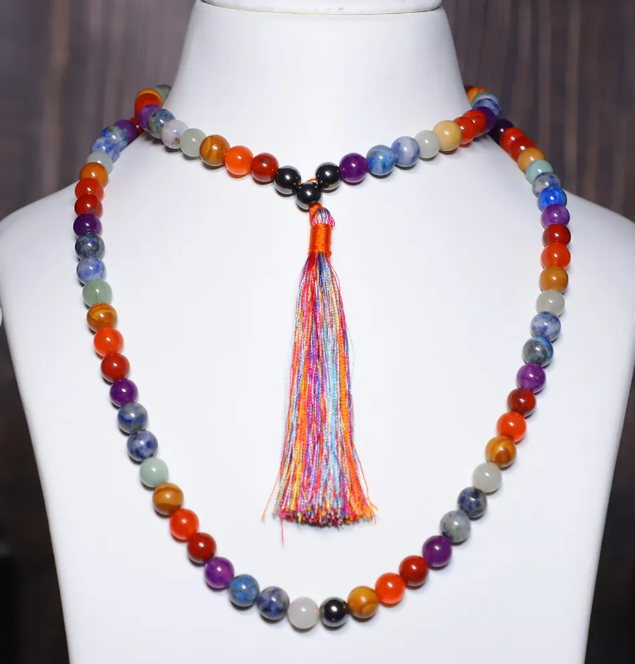 Discover Balance and Harmony with Our 7 Chakra Japa Mala