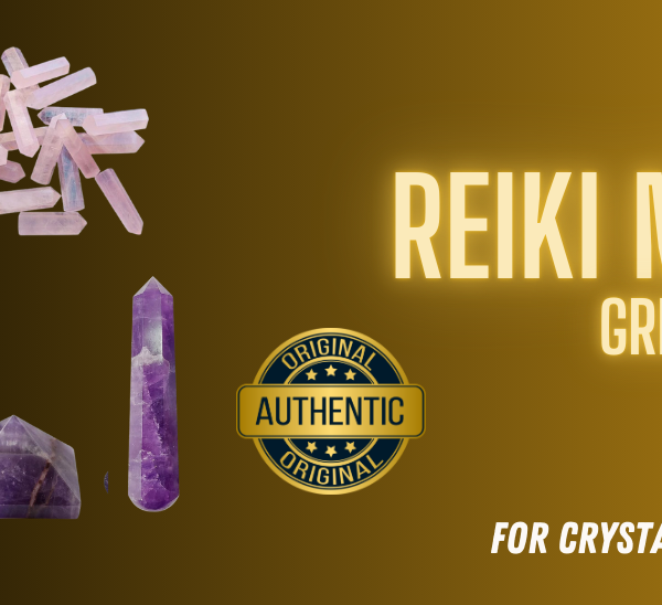 REIKI MASTER GRID SET FOR CRYSTAL GRID HEALING