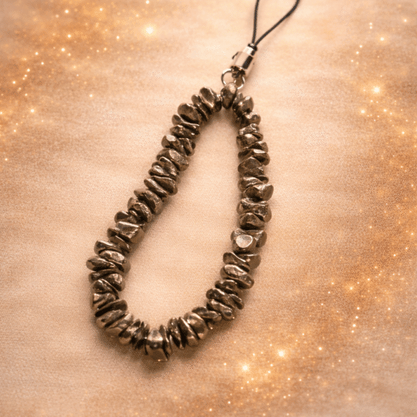 Pyrite Power Phone Chain
