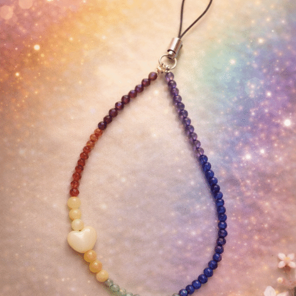 Chakra Balance Phone Crystal Chain